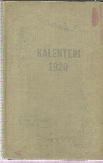 Kalenteri Amerikan suomalaiselle työväelle 1920