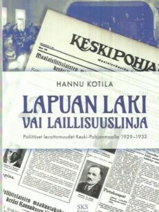 Lapuan laki vai laillisuuslinja - Poliittiset levottomuudet Keski-Pohjanmaalla 1929-1932
