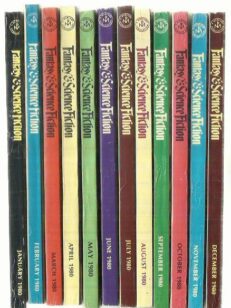 The Magazine of Fantasy & Science Fiction 1980 [vuosikerran kaikki numerot]