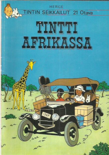 Tintin seikkailut 21 - Tintti Afrikassa