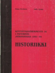 Kenttätykistörykmentti 16 I patteristo jatkosodassa 1941-44