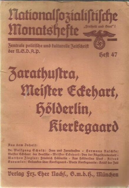 Nationalsozialistische Monatshefte heft 47 februar 1934