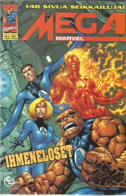 Mega-Marvel / Mega 2001 1-6 (vuosikerran kaikki numerot)
