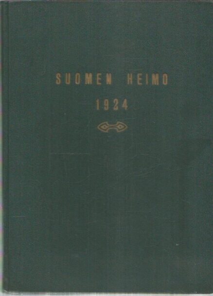 Suomen heimo 1924 sidottu vuosikerta (numerot 1-12)