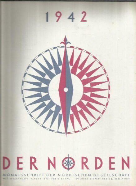 Der Norden Monatsschrift der Nordischen Gesellschaft 1/1942