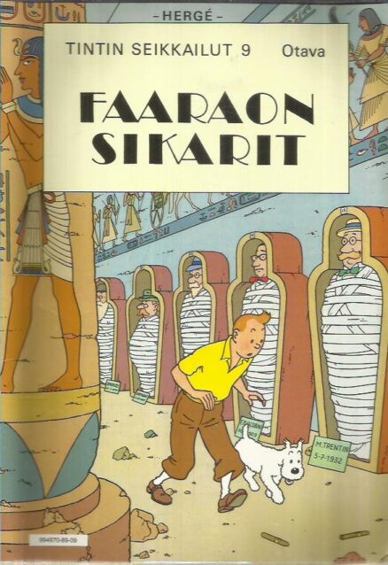 Tintin seikkailut 9 - Faaraon sikarit