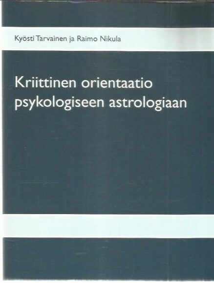 Kriittinen orientaatio psykologiseen astrologiaan