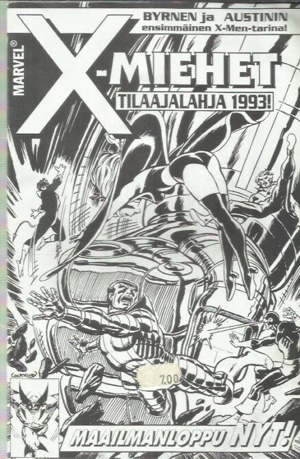 X-miehet tilaajalahja 1993 [Ryhmä-X]