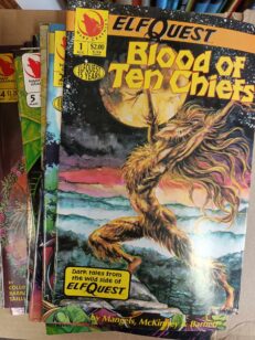 Elfquest Blood of Ten Chiefs -lehtiä 17 kpl