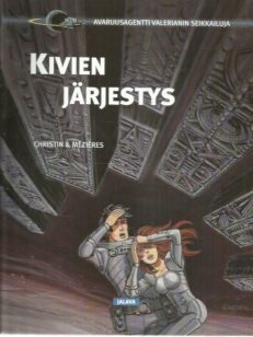 Kivien järjestys -kirjan kansi