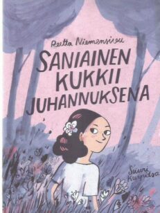 Saniainen kukkii juhannuksena -kirjan kansi