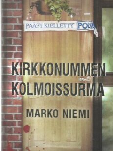 Kirkkonummen kolmoissurma -kirjan kansi