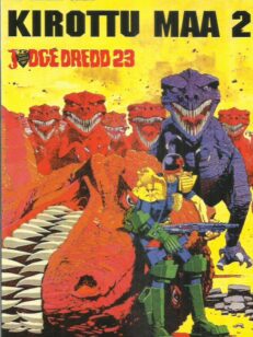 Judge Dredd 23 - Kirottu maa 2 -kirjan kansi