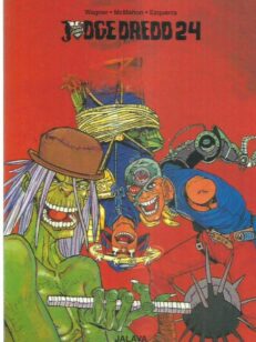 Judge Dredd 24 -kirjan kansi
