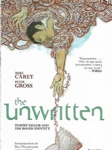 The unwritten - Vol 1 : Tommy Taylor and the Bogus Identity -kirjan kansi