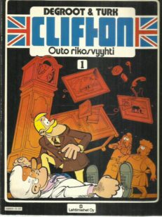 Clifton 1 - Outo rikosvyyhti -kirjan kansi