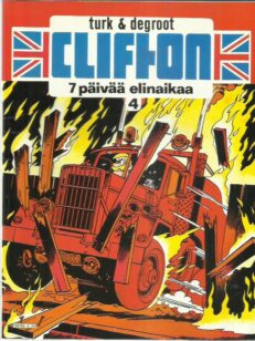 Clifton 4 - 7 päivää elinaikaa -kirjan kansi
