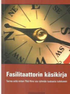 Fasilitaattorin käsikirja : tarina siitä miten Ykä Hirvi vie ryhmän tuskasta tulokseen -kirjan kansi