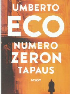 Numero Zeron tapaus -kirjan kansi