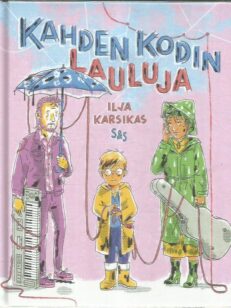 Kahden kodin lauluja -kirjan kansi