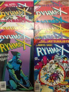 Ryhmä-X 1991 1-12 (vuosikerran kaikki numerot) -kirjan kansi