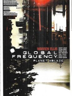 Global Frequency - Planet Ablaze -kirjan kansi