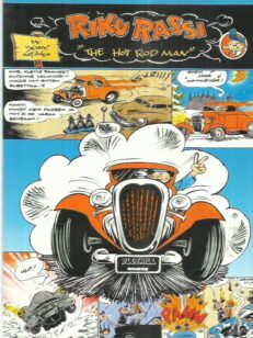 Riku Rassi : "the hot rod man" -kirjan kansi
