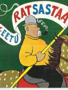 Rymy-Eetu ratsastaa -kirjan kansi