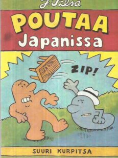 Poutaa Japanissa -kirjan kansi