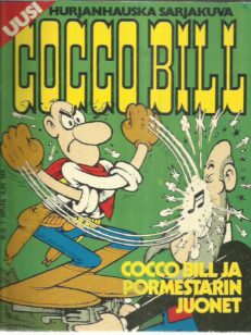 Cocco Bill ja pormestarin juonet -kirjan kansi
