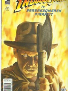 Indiana Jones ja Sargassomeren piraatit -kirjan kansi