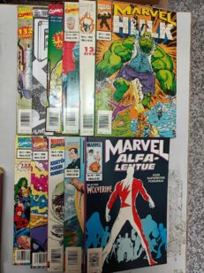 Marvel 1994 1-10 + tilaajalahja Galactus (vuosikerran kaikki numerot) -kirjan kansi