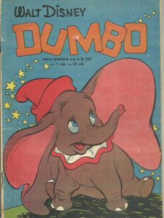 Aku Ankka n:o 6 B 1957 : Dumbo -kirjan kansi