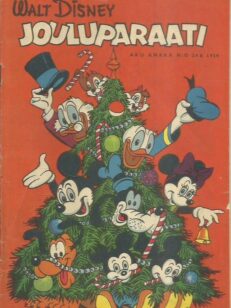 Aku Ankka n:o 24 B 1959 : Jouluparaati -kirjan kansi