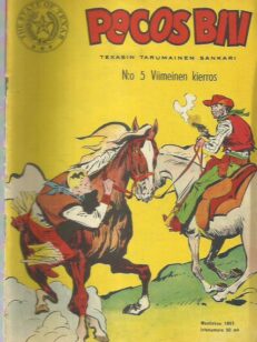 Pecos Bill 5/1956 -kirjan kansi