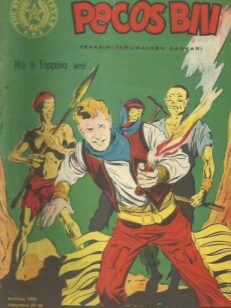 Pecos Bill 8/1956 -kirjan kansi