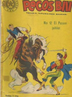 Pecos Bill 12/1956 -kirjan kansi