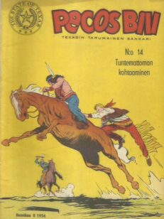 Pecos Bill 14/1956 -kirjan kansi