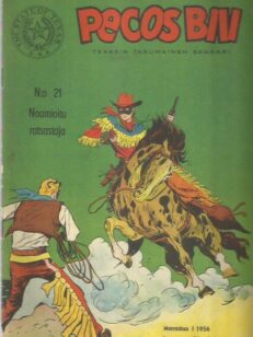 Pecos Bill 21/1956 -kirjan kansi