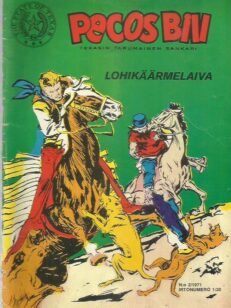 Pecos Bill 2/1971 -kirjan kansi