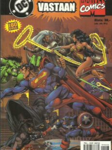 DC vastaan Marvel Comics -kirjan kansi