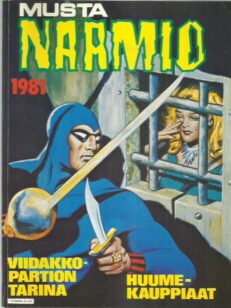 Nustanaamio 1981 -kirjan kansi