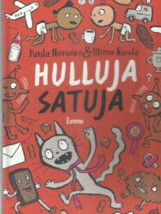 Hulluja satuja -kirjan kansi