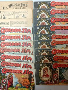 Gordon Jim 1-19 (kaikki ilmestyneet numerot) -kirjan kansi