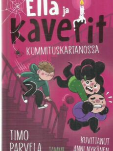 Ella ja kaverit kummituskartanossa -kirjan kansi
