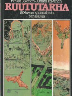 Ruututarha / 80-luvun suomalaisia sarjakuvia -kirjan kansi