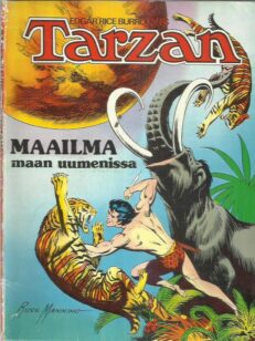Tarzan - Maailma maan uumenissa -kirjan kansi