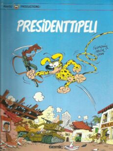 Marsupilami 5 - Presidenttipeli -kirjan kansi
