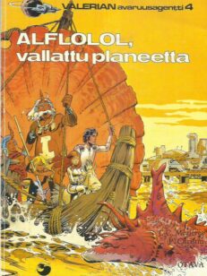 Alflolol, vallattu planeetta - Valerian avaruusagentti 4 -kirjan kansi