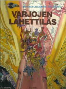 Varjojen lähettiläs - Aika-avaruusagentti Valerian -kirjan kansi
